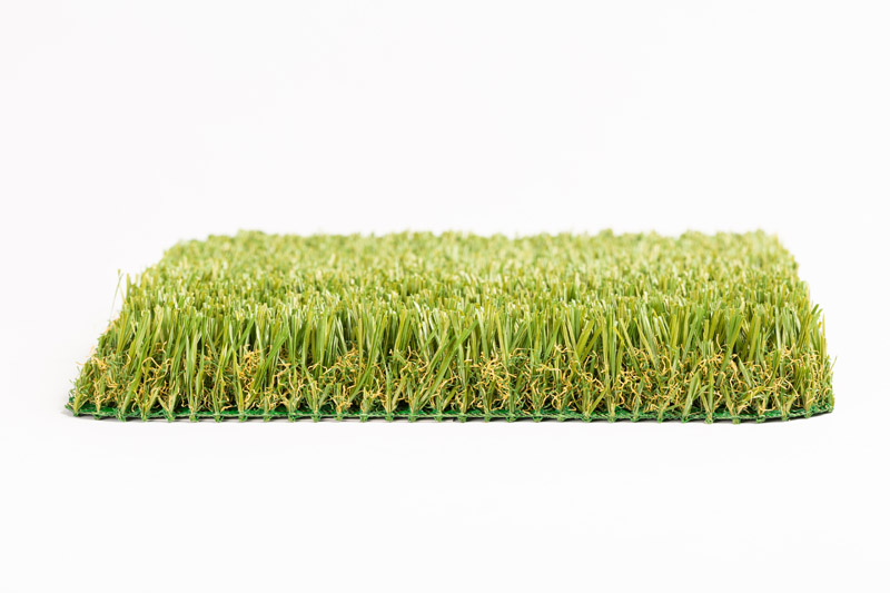 Tapete de grama artificial de paisagem de cor amarela de alta qualidade de 40 mm (personalizável)